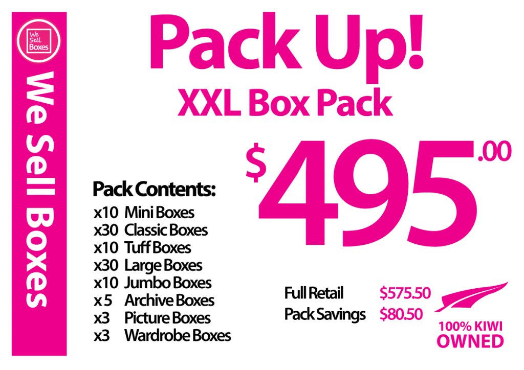 Pack Up - XXL Box Pack | We Sell Boxes